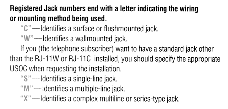 RJ Jack Glossary from RJ11 to RJ48 t1 wall jack wiring 